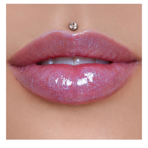 Ice Cold New in Box Jeffree Star The Gloss Pink Sparkle Lipgloss Pink Shimmer - Picture 1 of 5